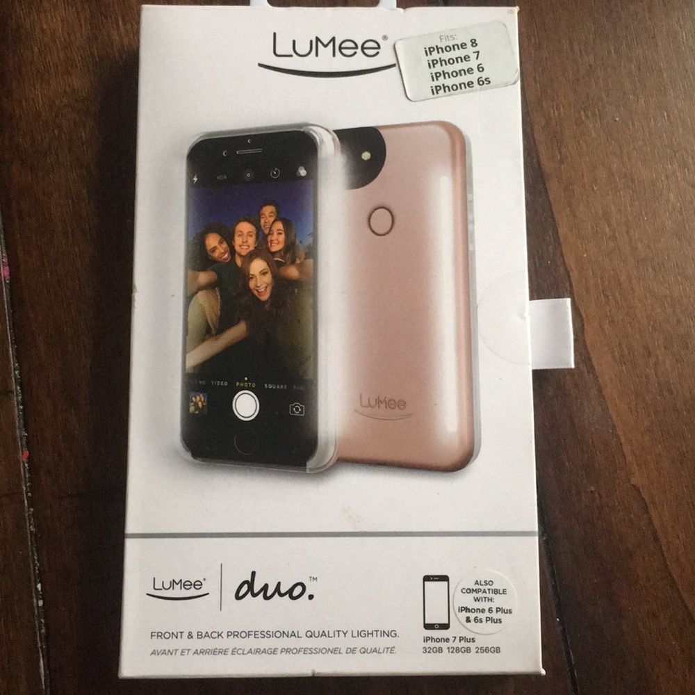 Lumee Duo lighted iPhone case fits 6, 6s, 7 & 8